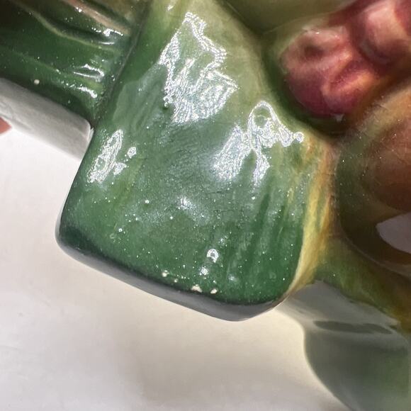 Vintage Anthropomorphic Ceramic Bunny Easter 5”Figurine Planter - Picture 9 of 10